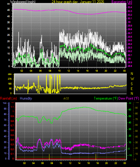 24 Hour Graph for Day 11
